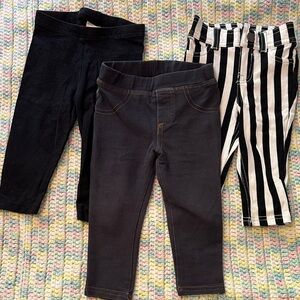 Baby girl pants bundle sz 12m